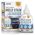 ACTIVE Mold Stain Remover Gel Cleaner Heavy Duty Stain Cleaner for Front Loader Washing Machine Seal, Bathroom Grout, Shower, Caulk - Front Load Washer Cleaning Solution - 7 Fl Oz