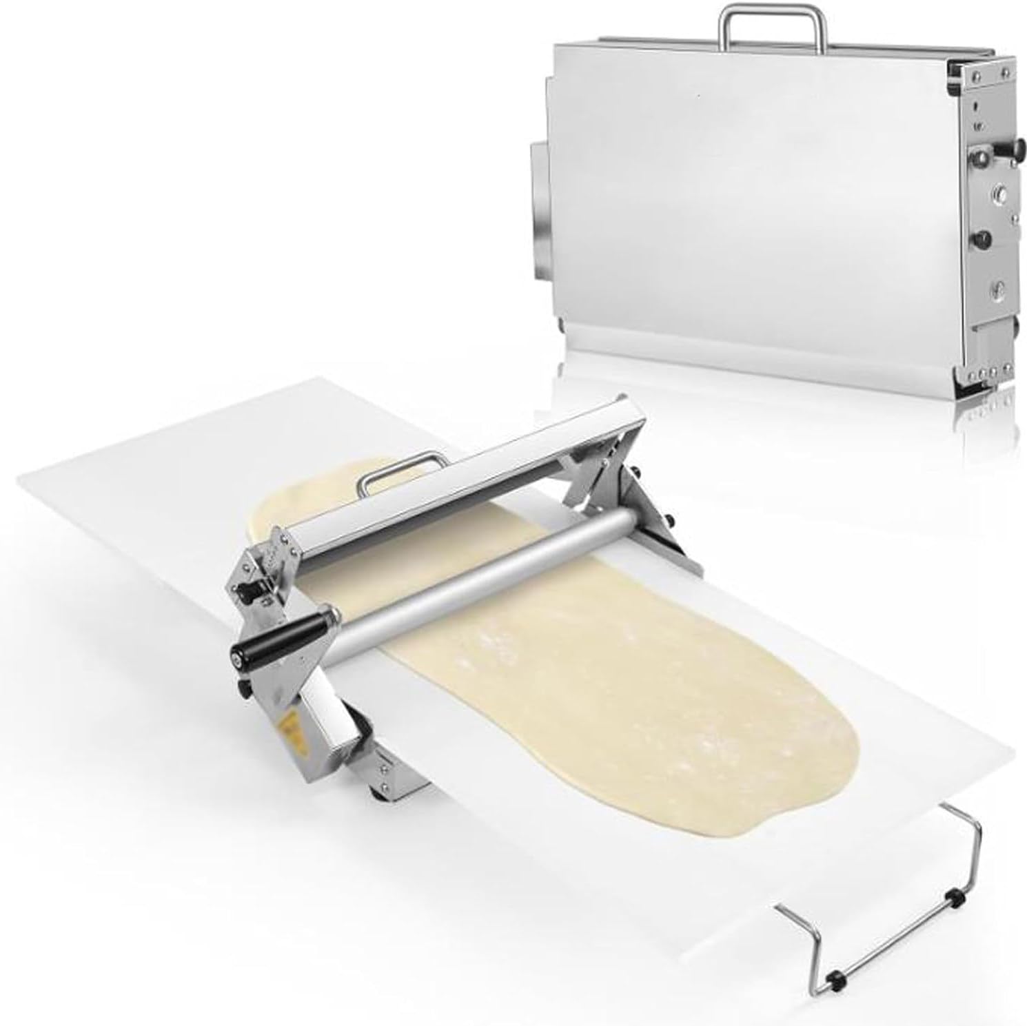 Laminoir-plieuse manuel en acier inoxydable type 400