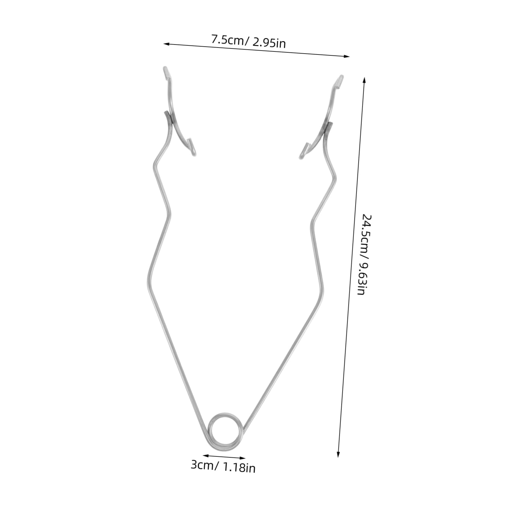 KICHOUSE Metalworking Tongs for Crucibles Stainless Steel Casting Tools Firm Grip for Jewelry Making