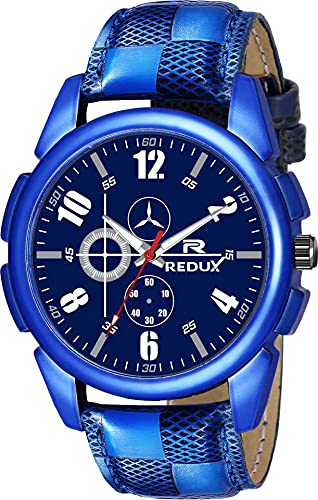 REDUX Analogue Blue Dial Mens & Boys Watch (B08WJ9LVDR) Amazon Price History, Amazon Price Tracker