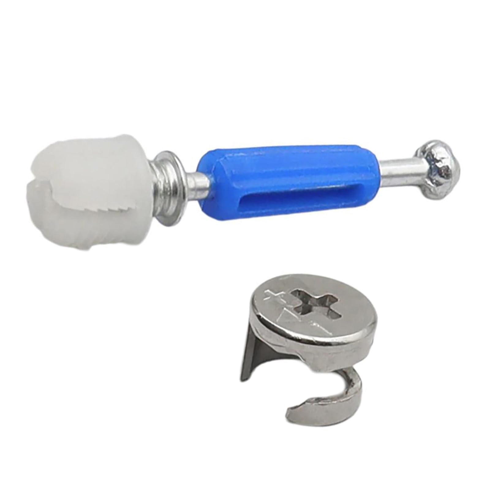 Kalttoy D 100Pcs Furniture Connecting Hardware Set Cams Screw Eccentric Wheel Nut Cams Nut For Wardrobe Splicing Cabinet Replacement Parts