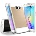 Obliq OBLIQGS6-SMETA09 Slim Meta Scratch Resistant Metallic Finish Dual Layered Bumper Case for Samsung Galaxy S6 Edge - White/Gold