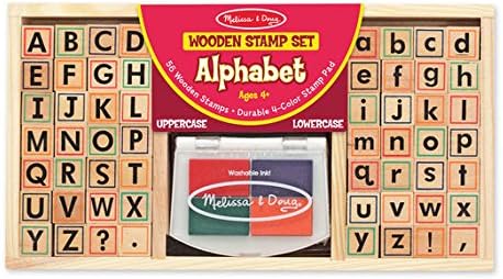 Melissa & Doug And DougAlphabet Stamp Set