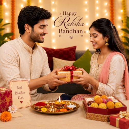 Image of De Marquis Designer Fancy Traditional Rakhi Combo Set for Bro /Brother /Bhaiya /Bhai /Kids /Bhabhi (Pack of 12) Rakshabandan