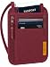 VENTURE 4TH Travel Wallet | RFID Passport Holder | Security Neck Pouch (Red)