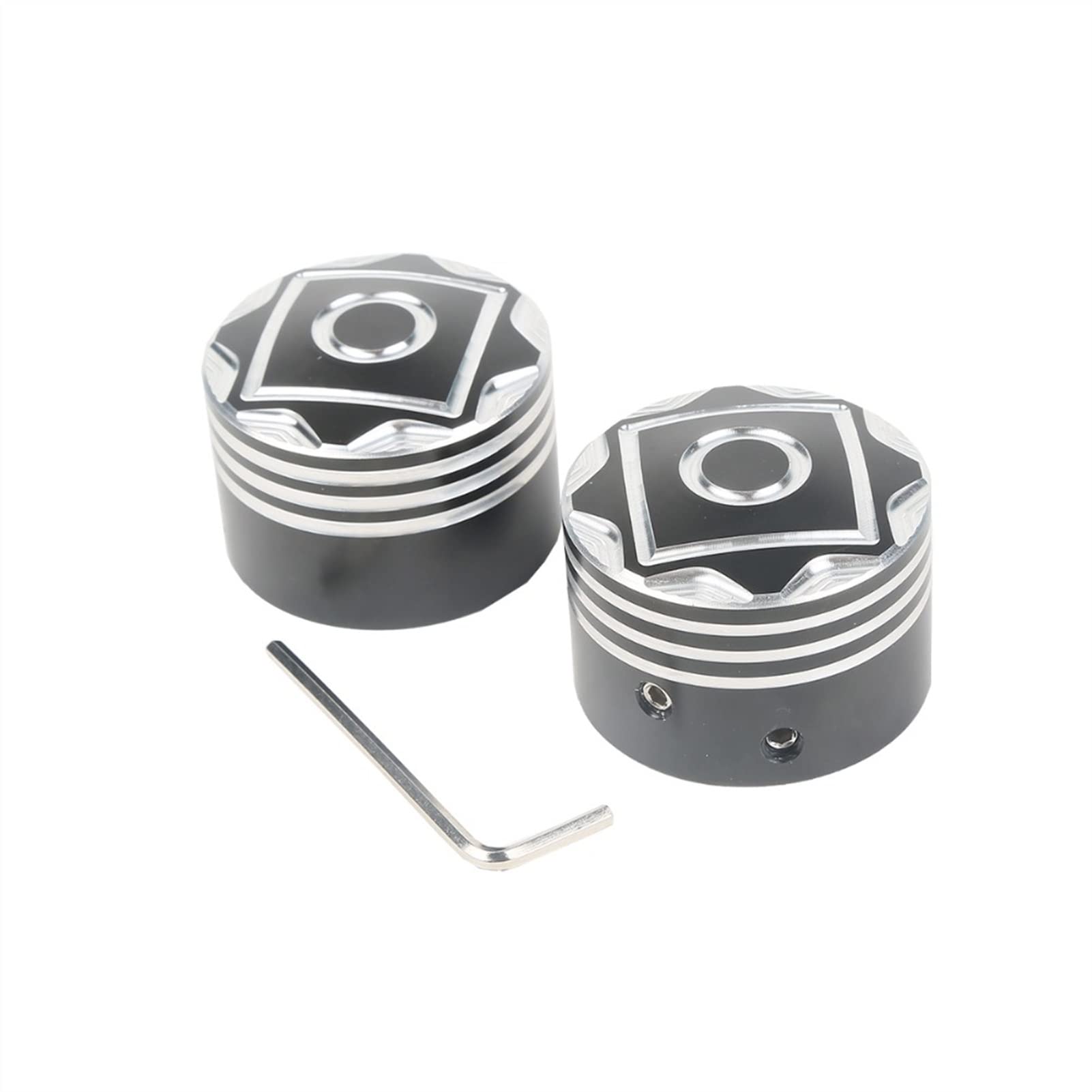 Couvre-écrous d'essieu avant de moto pour sublimer votre Road King en road trip