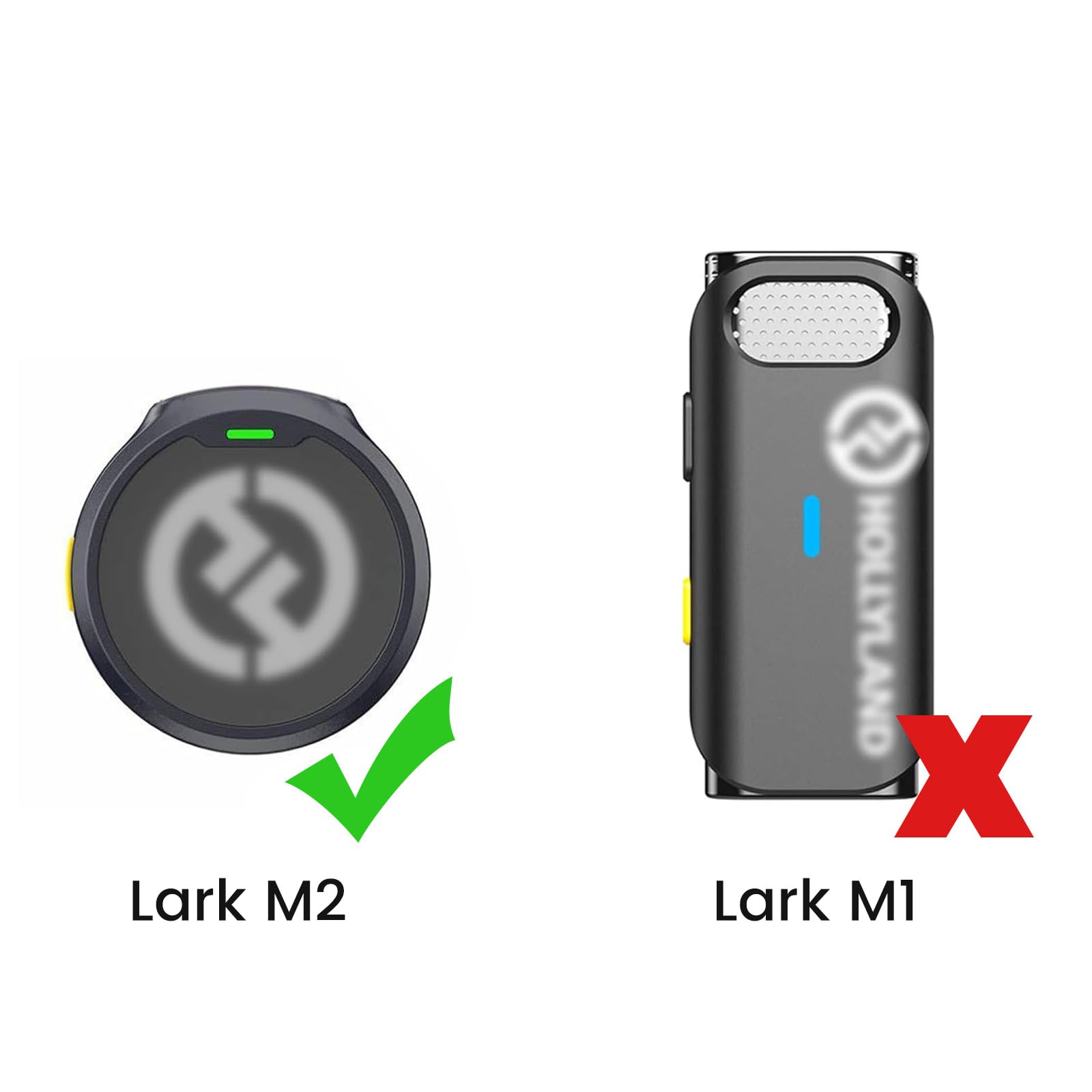 Amazon.com: 2-Pack Microphone Windscreen for Hollyland Lark M2 Mic