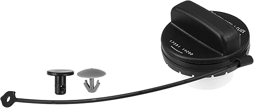 ACROPIX Tapa de tanque de combustible para Nissan Altima Frontier, paquete de 1 unidad, color negro