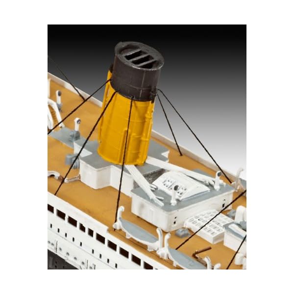 Revell Revell_05210 Modellbausatz Schiff 1:700 - R.M.S. Titanic im Maßstab 1:700, Level 4, originalgetreue Nachbildung… – Bild 7