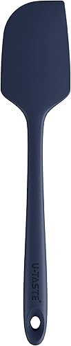 Miniatura 17 de U-Taste Espátula de cuchara de cocina de silicona: 480ºF resistente al calor de grado alimenticio 11.38 pulgadas, cuchara de cocina de goma
