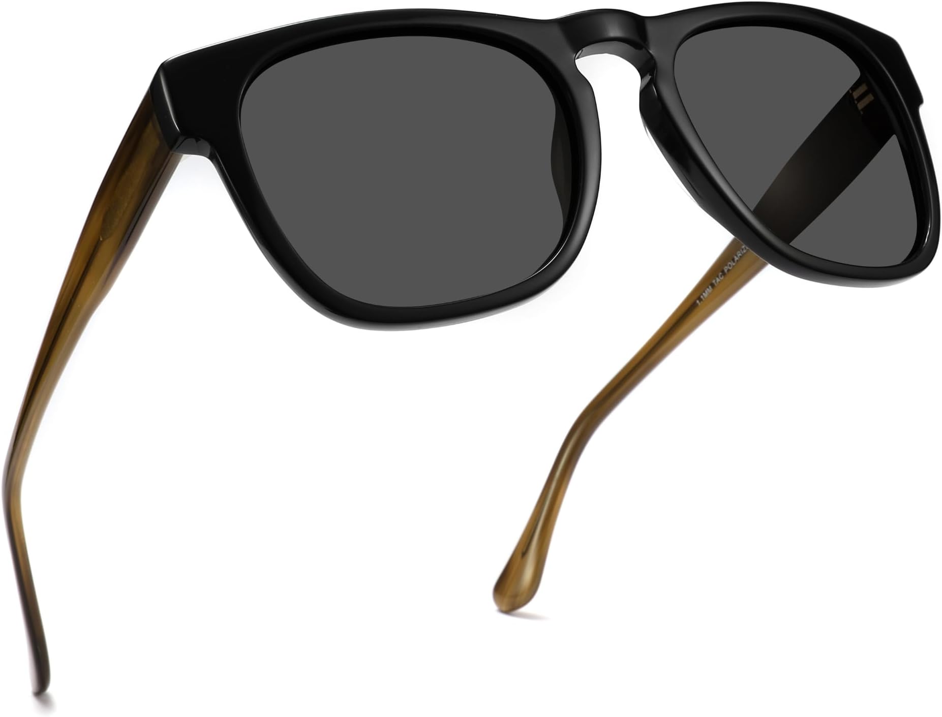Acetate Polarized Sunglasses Hand-Crafted Frame UV Protection Classic Retro Sun Glasses Driving Fishing Shades for Men