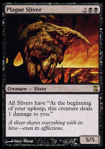 Amazon.com: Magic: The Gathering - Plague Sliver - Time Spiral