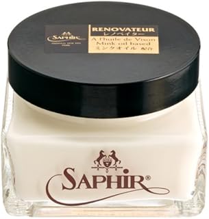 Saphir Medaille d'Or Renovator – All-Purpose Leather Shoe Cleaner & Conditioner - With Mink Oil