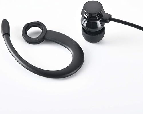 Miniatura 3 de Auriculares intrauditivos estéreo de un solo lado a auriculares mono,0.138 in Plug Ear Hook Earpiece,Compatible Android Smartphones Reproductores MP3