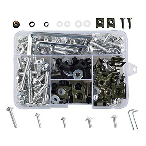 177pcs / Set Kit Bulloni e Dadi per Carenatura del...