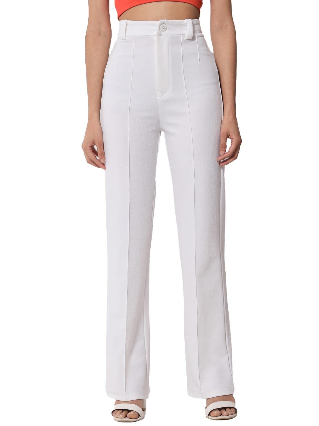 kotty Women's Regular Fit Mid Rise Pants-picture-15