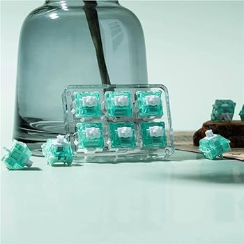 「新品」GATERON 磁玉Gaming磁軸wooting対応（100個） GATERON佳达隆磁玉轴磁玉gaming轴防尘围墙封底磁轴键盘轴体开关