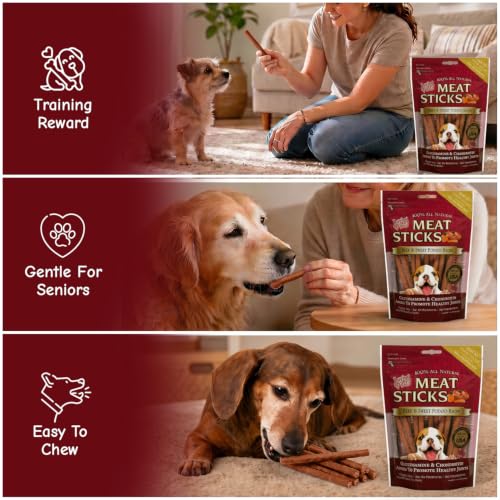Loving Pets Gourmet Meat Sticks - Sweet Potato and Beef Recipe, Dog Treat, 5oz - image 4