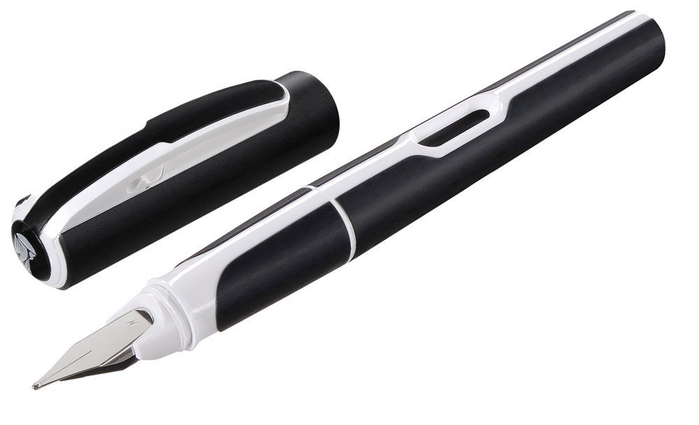 Pelikan 665877 Fountain Pen Nib Width M Black/White] : Amazon.de 