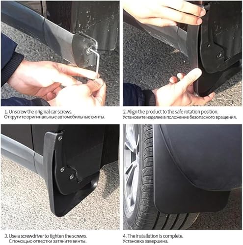 Garde-boue voiture Note E11 plastique robuste ajustement exact - 6