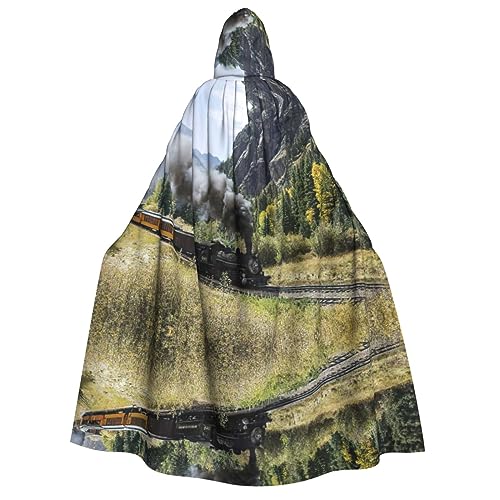 Cape à capuche locomotive à vapeur adulte EdWal pour cosplay et déguisement Halloween
