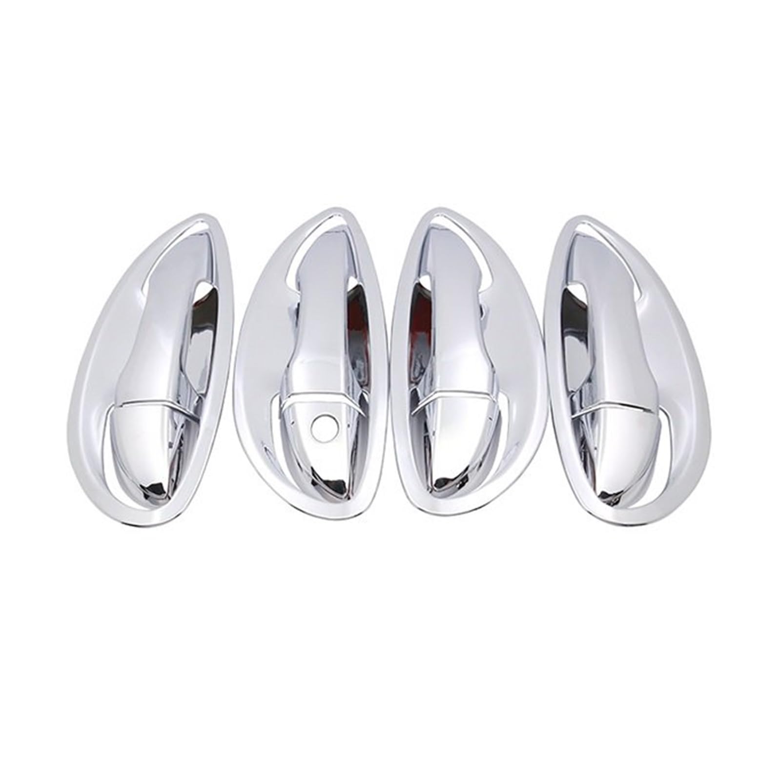 Drezzo Car Exterior Door Handle for Toyota for Corolla E170 2014-2019 2015-2018 Chrome Exterior Door Handle Cover Car Stickers Trim Set(Handle 4 Door)