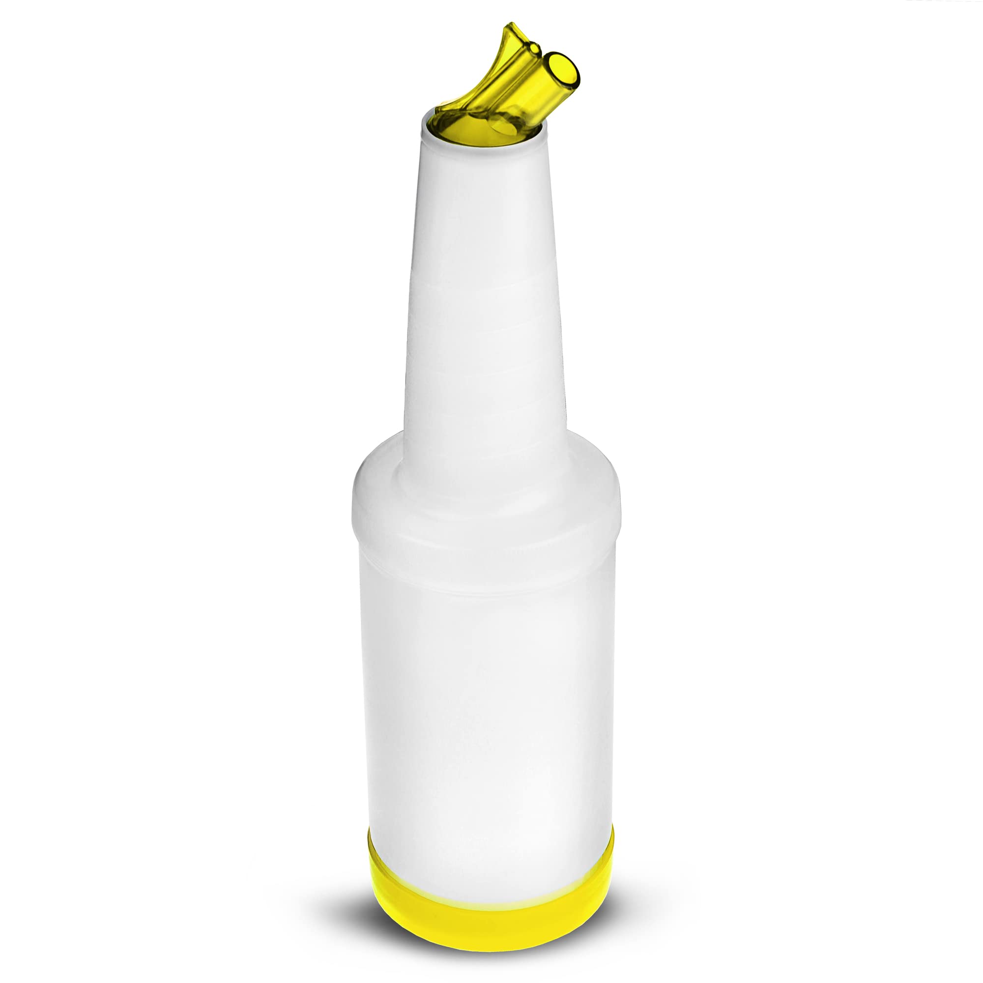 Store & Pour Yellow 1ltr - Save and Serve Pourer 1ltr - Cocktail Pourer, Drinks Storage