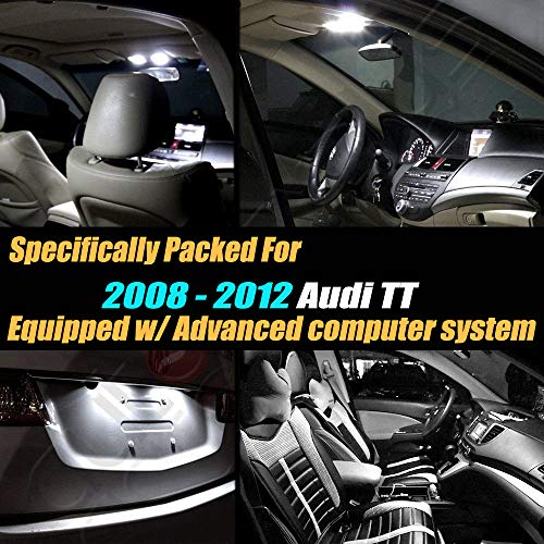 Kit LED interior para Audi TT 2008-2012 12 piezas miniatura 2
