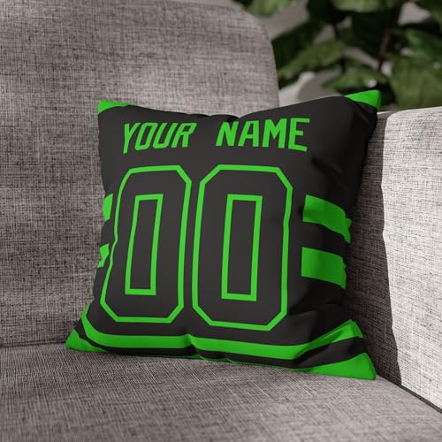 Image of ANTKING Throw Pillow 2 Packs Personalized Custom Any Name Number for Men Women Boy Gifts