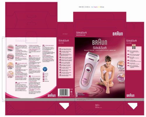 Braun Silk&Soft LS5100 Elektrischer Damenrasierer, batteriebetrieben - Image 3