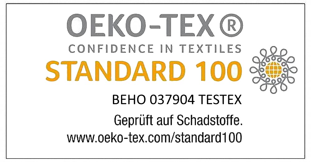 KiGATEX Piumino per bambini e neonati - Piumino certificato - Adatto a chi soffre di allergie - 100 x 135 cm (100 x 135 cm, Piumino orso)