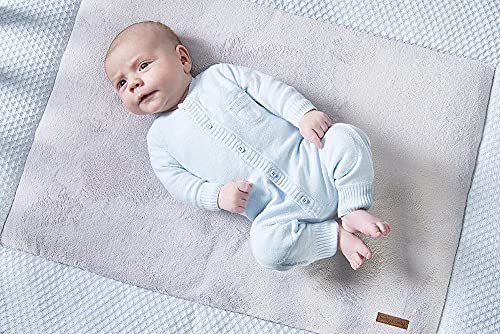 BO Baby's Only - Gebreid boxkleed Sun - Parklegger - Speelkleed - Mint/Stonegreen - 80x100 cm - Extra dik - Tweezijdig te gebruiken - Afbeelding 3