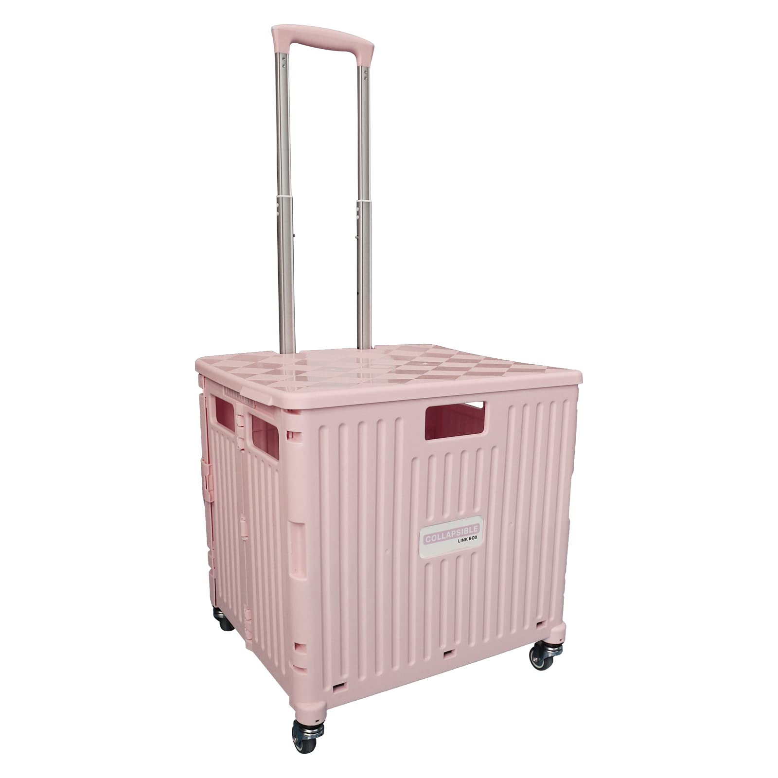 Buy Folding Utility Shopping Cart, Portable Rolling Handcart, Support