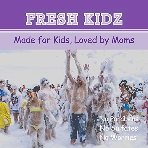 Fresh Kidz Keep It Kind Natural Hair & Body Wash For Kids & Teens - Girls Purple, 16.9 Fl.oz. #TOP1
