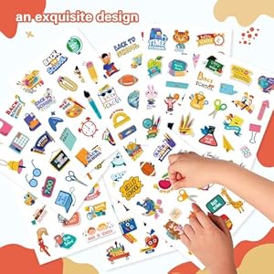 Welcomebackstickers387pcsfirstdaypartyfavorshappybacktoschoollabelsmotivationalstickersforkidsteachers Urban Country Home Decor Welcome back stickers 387pcs first day party favors happy back to school labels motivational stickers for kids teachers urban country home decor