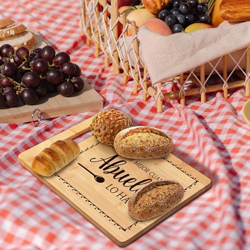Tabla de cortar rectangular de bambú FONDCANYON miniatura 3