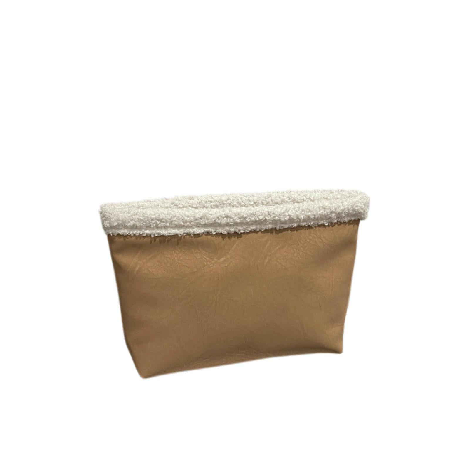 CYUCHENC crossbody bag Fashionable And Versatile Splicing Niche Simple Casual Hand-held Envelope Bag-khaki