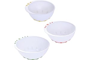 Little Chefs' Delight: Curious Chef 3-Piece Mixing Bowl Set