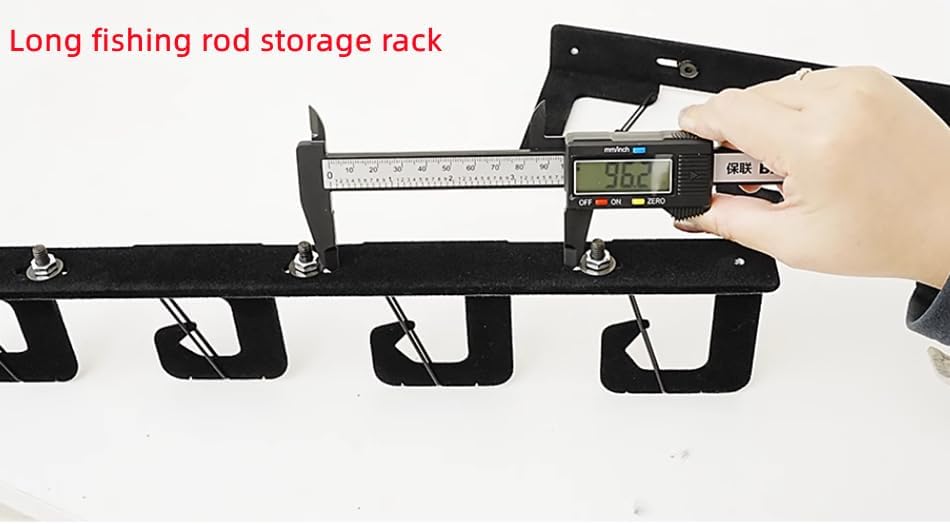 for CGZ Molle Panel Car Trunk Roof Rack Fishing Rod Fixed Bracket Holder
