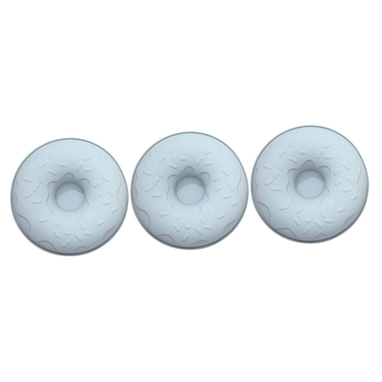 Ciieeo 3stücke Silikon Donut Form Kreatives Backwerkzeug Für Donuts Antihaftbeschichtet Für Kuchen Snacks Und Festlichkeiten