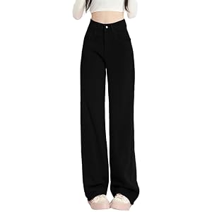 Wide Leg Pants for Women Cozy Classic Wearproof Summer Straight Loose Skinny Design Nursling Cargo Work Pants for