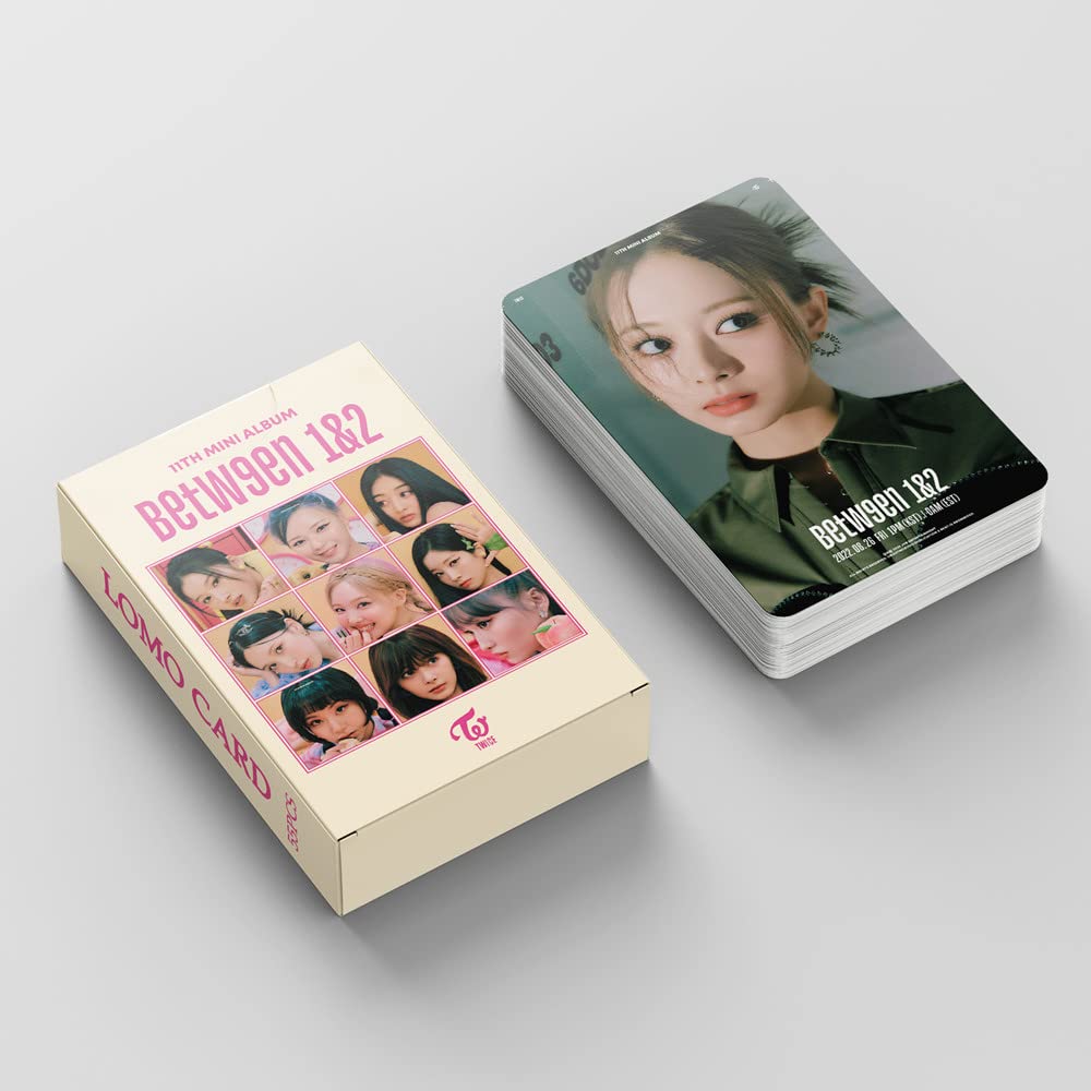 twice セット 55pcs Twice Photocard TWICE BETWEEN 1&2 LOMO Cards KPOP Twice