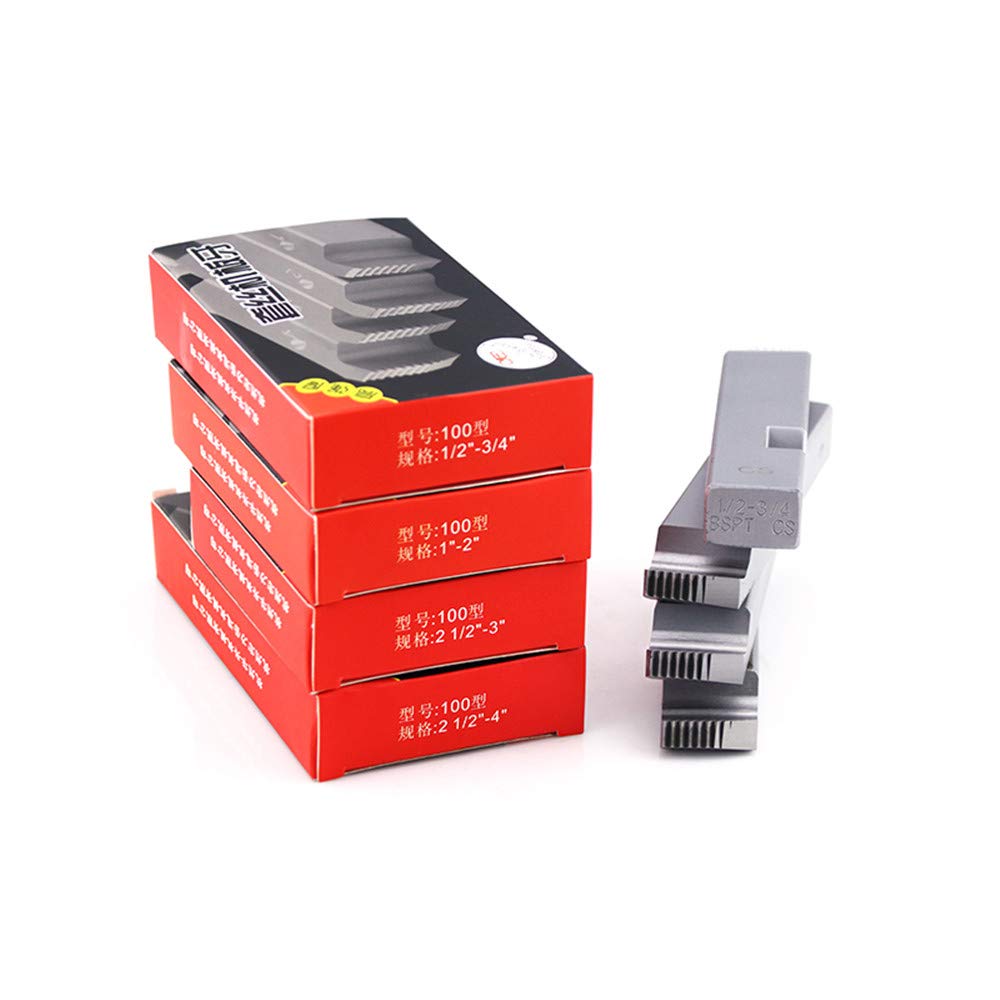 RanDal 1/2 '' - 4 '' 100 Utensile Per La Riparazione Di Fili In Acciaio Al Carbonio Estrattore Per Filettatrice Per Tubi Elettrici Huwang - # 01