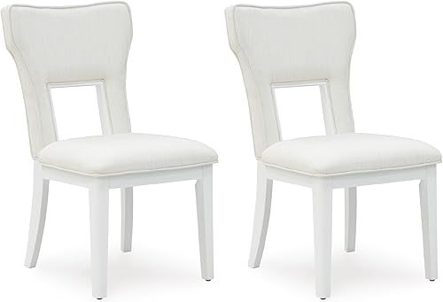 Miniatura 12 de Signature Design by Ashley Chrestner Silla de comedor tapizada contemporánea, 2 unidades, gris y marrón Gris y marrón,Gris y marrón oscuro,Gris