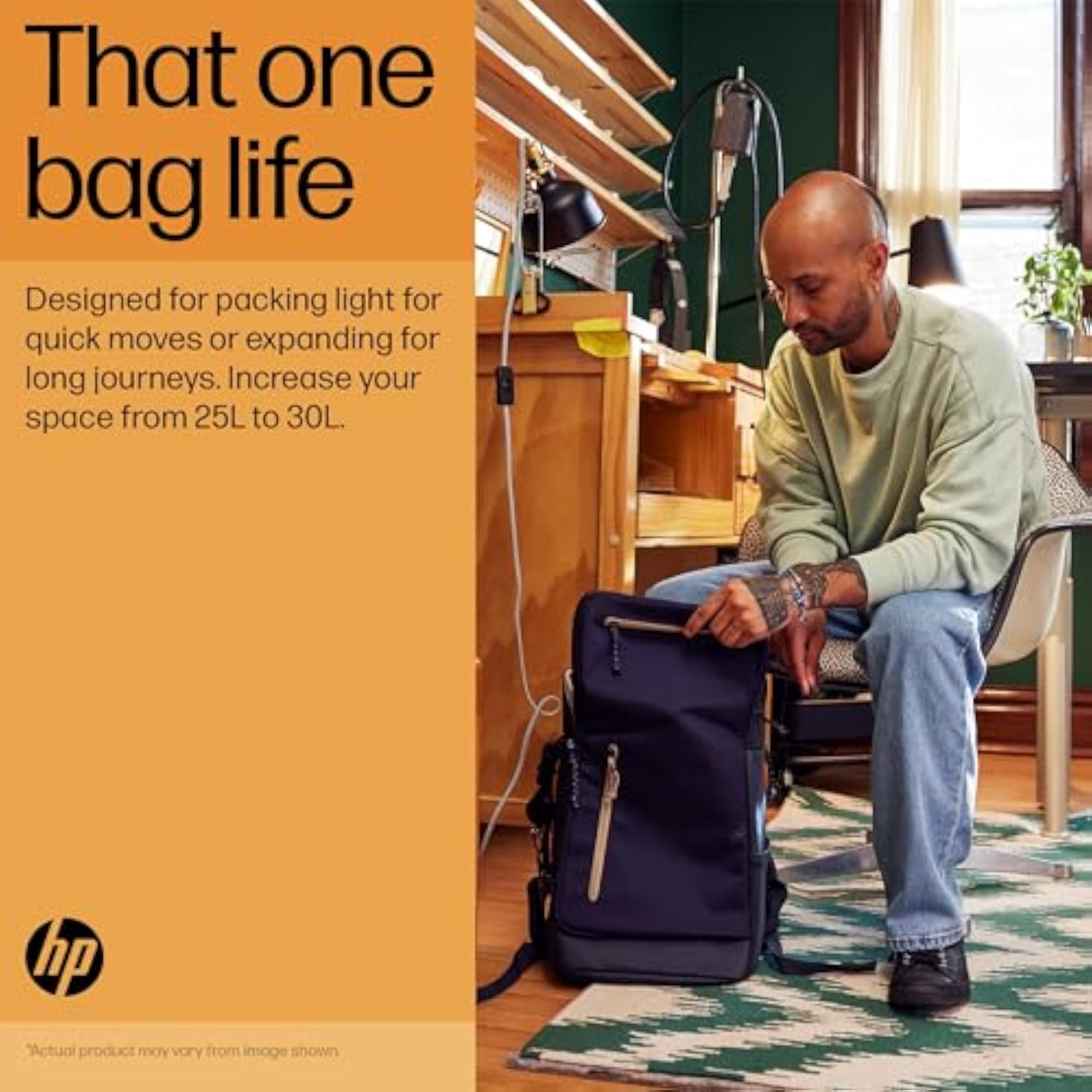 Travel Laptop Backpack, Lockable Zippers, RFID Pocket