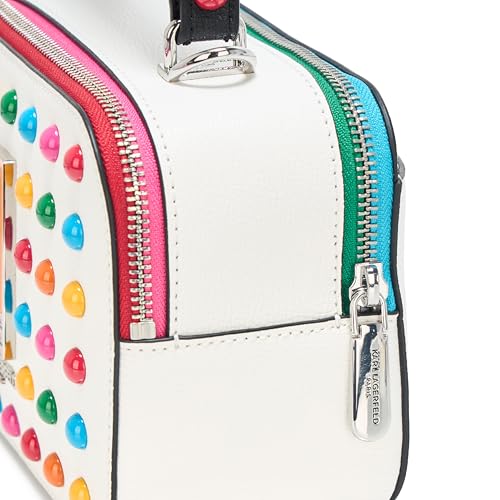 Image of KARL LAGERFELD Women's Simone Studded Camera Crossbody