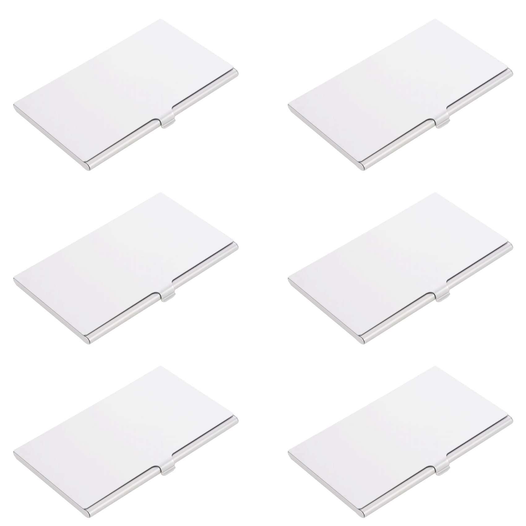 Bloepum 6X 9 Micro-SD/SD Memory Card Storage Holder Box Protector Metal Cases 8 TF&1 SD