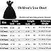 Wednesday Addams Costume Dress for Girls Kids,Wednesday Addams Birthday Party Halloween Cosplay 120(5-6T)