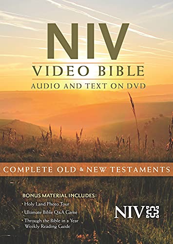 NIV Video Bible (DVD): Audio and Text on DVD, Dramatized
