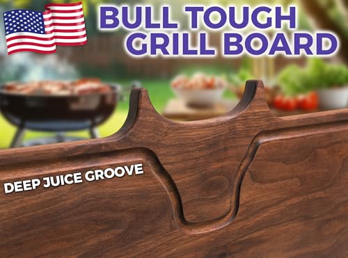 Tabla de Cortar Personalizada Straga Texas BBQ en Madera Grabada – Regalo para Hombres, Padre, Abuelo, Día del Padre, 4 de Julio, Fiesta al Aire Libre y Barbacoas – Hecho en EE.UU. miniatura 3